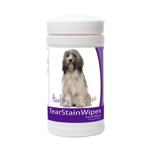 Pamperedpets Tibetan Terrier Tear Stain Wipes - PA3495356