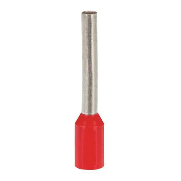 Panduit Ferrule, 18 AWG, PP, 5/8in., PK500 - FSD77-12-D
