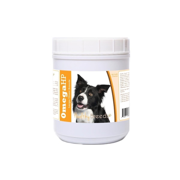 Healthy Breeds Border Collie Omega HP Fatty Acid Skin & Coat Support Soft Chews - HE126746