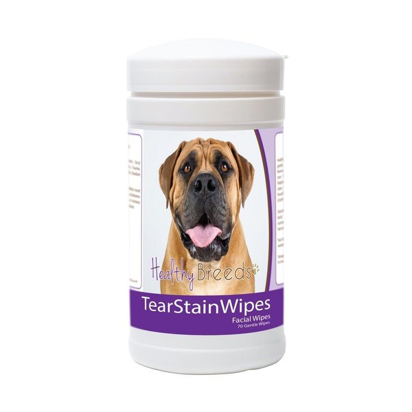 Healthy Breeds Boerboel Tear Stain Wipes - 70 Count, 70PK - 840235178057