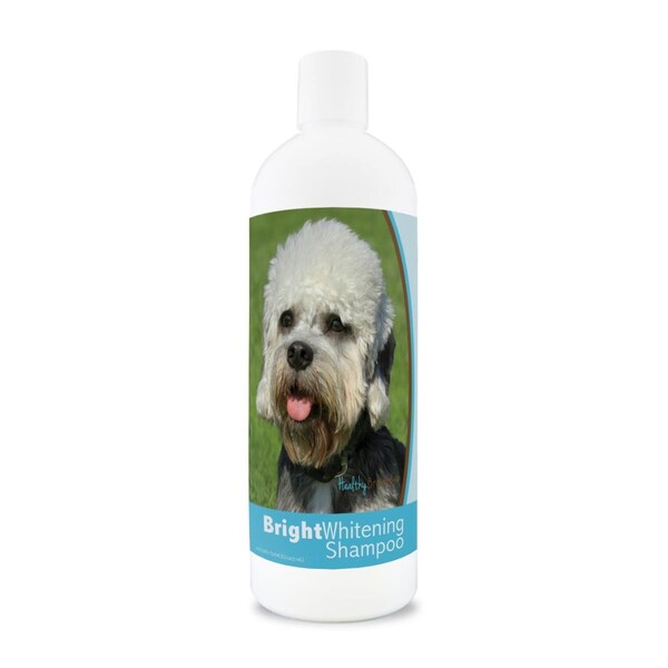 Healthy Breeds 12 oz Dandie Dinmont Terrier Bright Whitening Shampoo - 840235172352