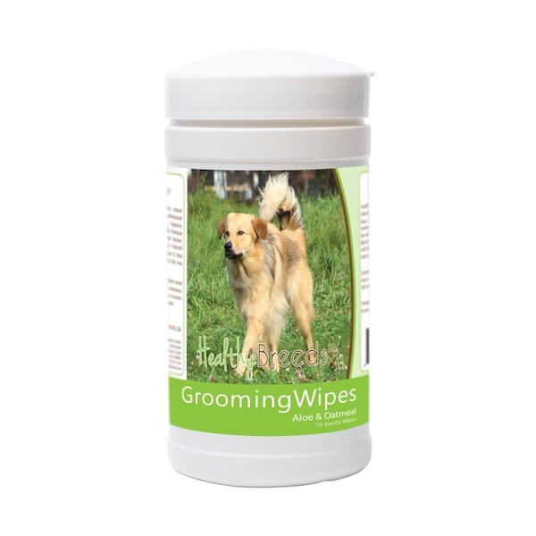 Healthy Breeds Chinook Grooming Wipes, 70PK - 840235172024