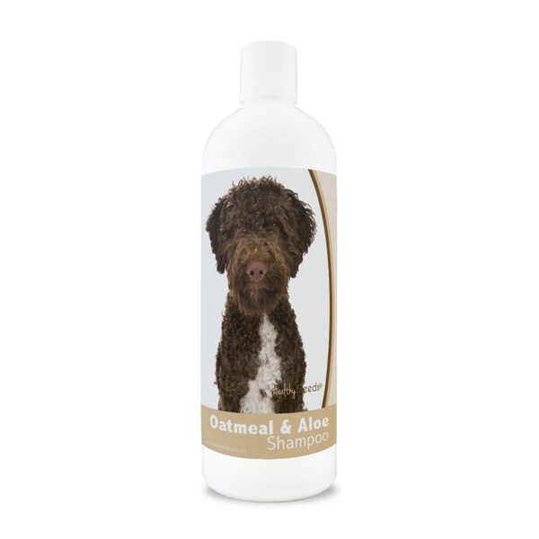 Healthy Breeds 16 oz Lagotti Romagnoli Oatmeal Shampoo with Aloe - 840235176756