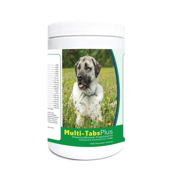 Healthy Breeds Anatolian Shepherd Dog Multi-Tabs Plus Chewable Tablets, 365PK - 840235178606