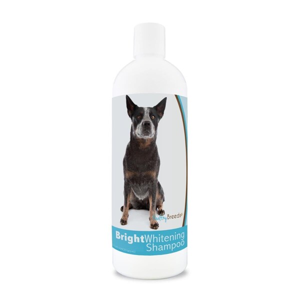 Healthy Breeds 12 oz Australian Cattle Dog Bright Whitening Shampoo - 840235169635