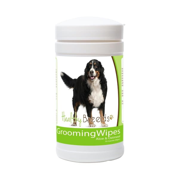 Healthy Breeds Bernese Mountain Dog Grooming Wipes - 840235151562