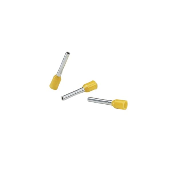 Panduit Ferrule, 18 AWG, PP, 15/32in., PK500 - FSD76-8-D
