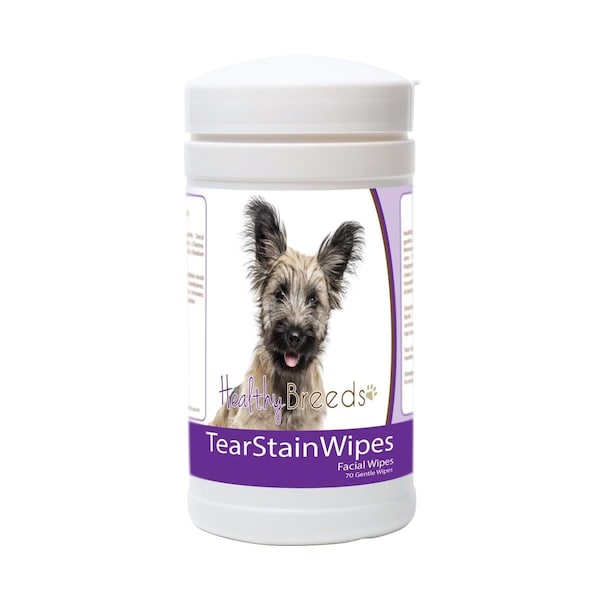 Healthy Breeds Skye Terrier Tear Stain Wipes - 70 Count, 70PK - 840235178705
