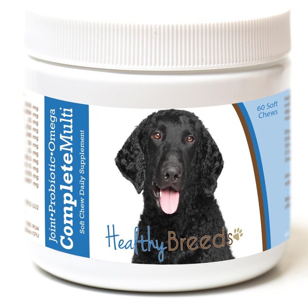 Healthy Breeds Curly-Coated Retriever All in One Multivitamin Soft Chew, 60PK - 192959007820