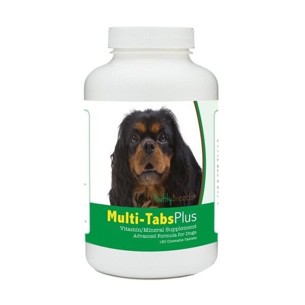 Pamperedpets English Toy Spaniel Multi-Tabs Plus Chewable Tablets, 180PK - PA3498633