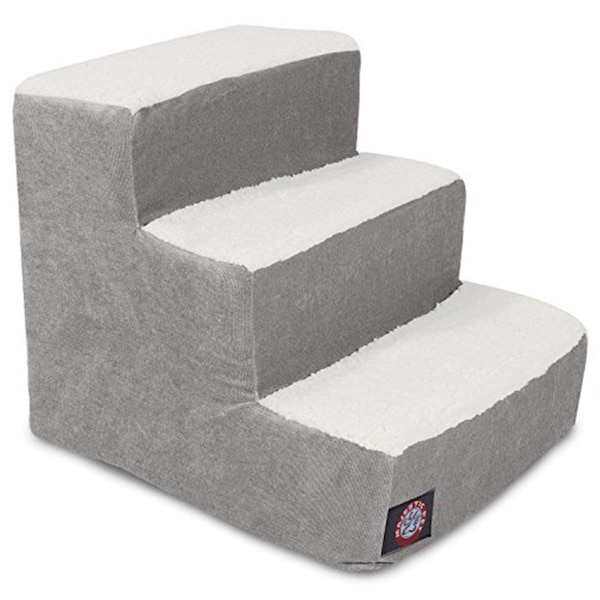 River Soap Co MajesticPet  3 Step Villa Sherpa Pet Stairs, Vintage - MA331225
