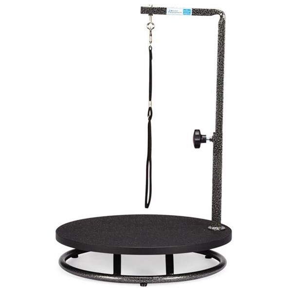 Master Equipment Master Equipment TP160 23 23 in. Pet Grooming Table; Black - Small - TP160 23