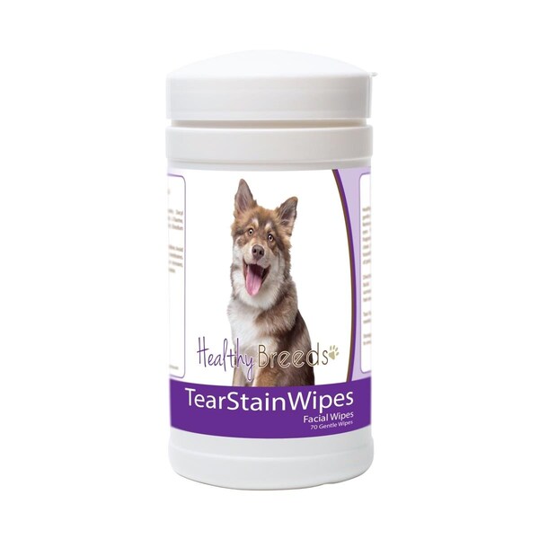 Healthy Breeds Finnish Lapphund Tear Stain Wipes - 70 Count, 70PK - 840235172918