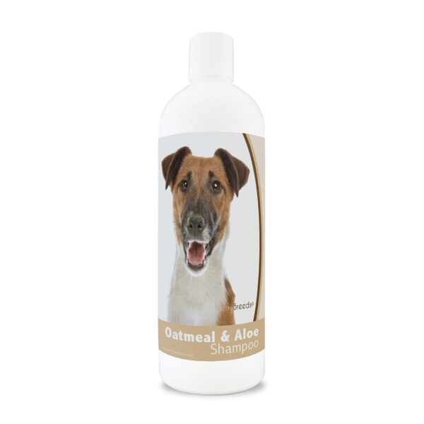 Healthy Breeds 16 oz Smooth Fox Terrier Oatmeal Shampoo with Aloe - 840235171713
