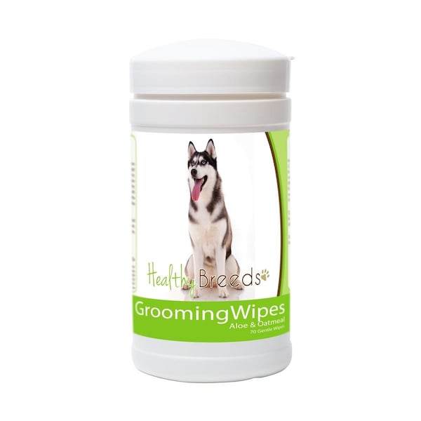 Healthy Breeds Siberian Husky Grooming Wipes - 840235151708