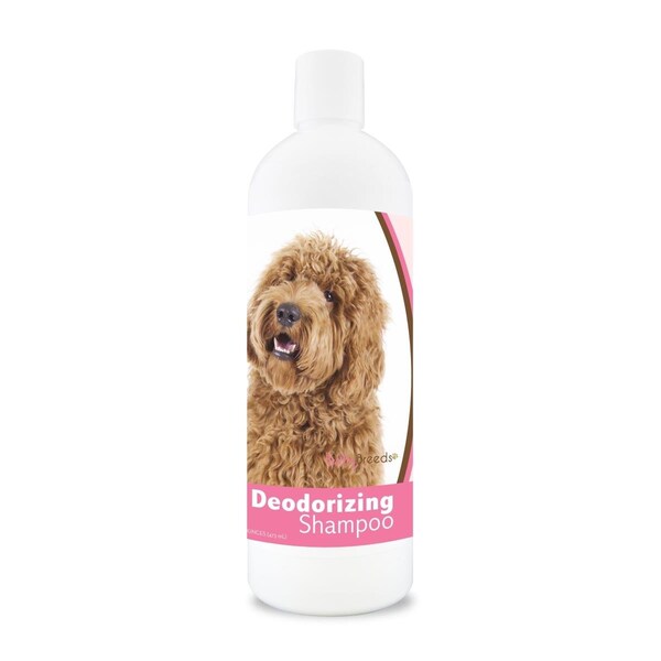 Healthy Breeds 16 oz Labradoodle Deodorizing Aloe Shampoo - 840235110095
