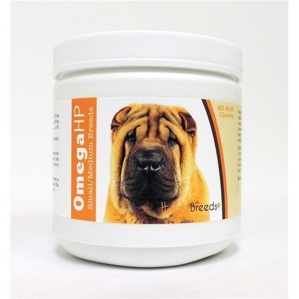 Healthy Breeds Healthy Breeds 840235105497 Omega-3 Fatty Acids Skin & Coat Soft Chews - 840235105497