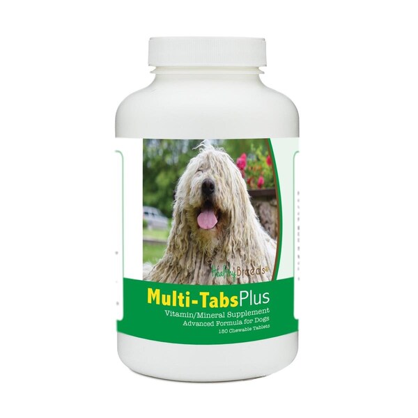 Healthy Breeds Komondorok Multi-Tabs Plus Chewable Tablets, 180PK - 840235178484