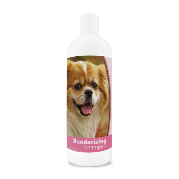 Healthy Breeds 16 oz Tibetan Spaniel Deodorizing Shampoo - 840235172598