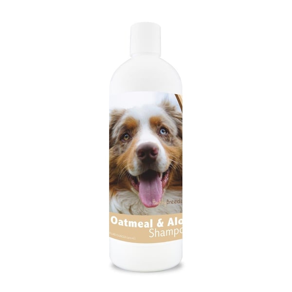 Healthy Breeds 16 oz Australian Shepherd Oatmeal Shampoo with Aloe - 840235101154