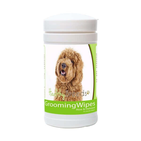 Healthy Breeds Labradoodle Grooming Wipes - 840235151845