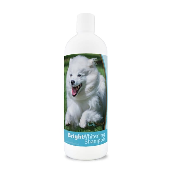 Healthy Breeds 12 oz American Eskimo Dog Bright Whitening Shampoo - 840235175421