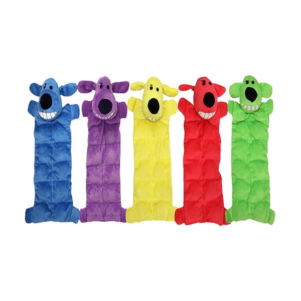 Fly Free Zone 6 in. Loofa Squeaker Mat for Dogs - FL3182174
