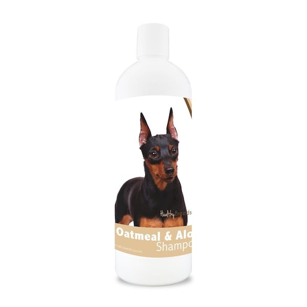 Healthy Breeds 16 oz Miniature Pinscher Oatmeal Shampoo with Aloe - 840235110873