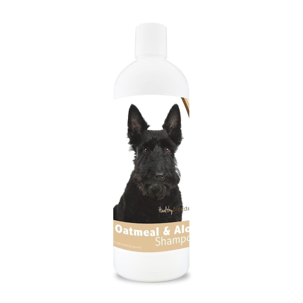 Healthy Breeds 16 oz Scottish Terrier Oatmeal Shampoo with Aloe - 840235115304