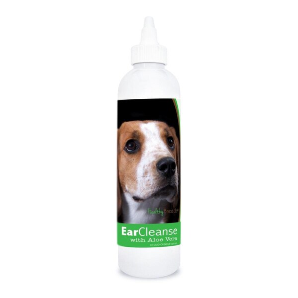 Healthy Breeds 8 oz American English Coonhound Ear Cleanse with Aloe Vera Cucumber Melon - 840235100010