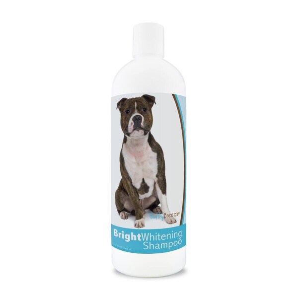 Healthy Breeds 12 oz Staffordshire Bull Terrier Bright Whitening Shampoo - 840235115182