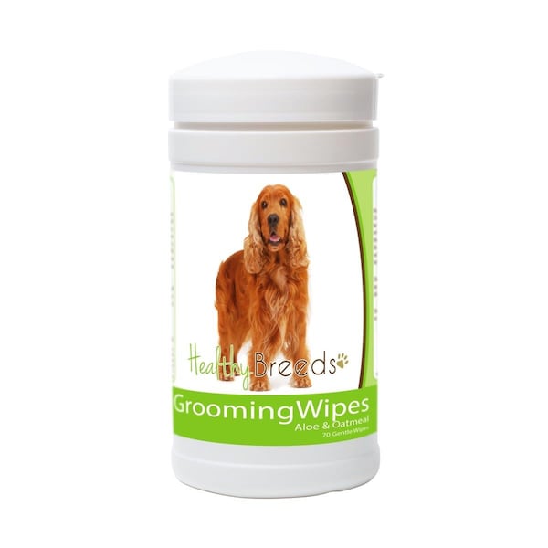 Healthy Breeds English Cocker Spaniel Grooming Wipes - 840235151081