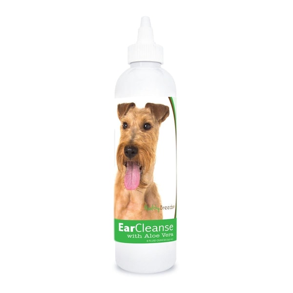 Pamperedpets 8 oz Irish Terrier Ear Cleanse with Aloe Vera Cucumber Melon - PA3492027