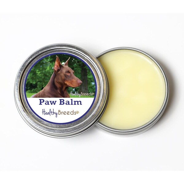 Healthy Breeds 2 oz Doberman Pinscher Dog Paw Balm - 840235194390