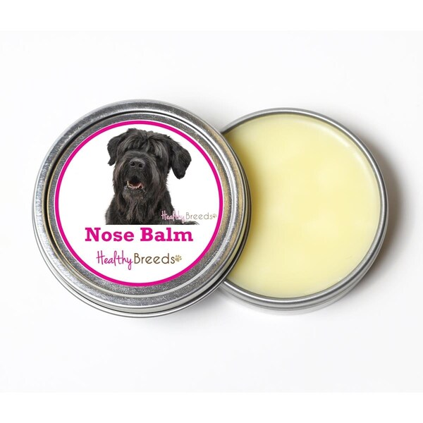 Healthy Breeds 2 oz Black Russian Terrier Dog Nose Balm - 840235191131