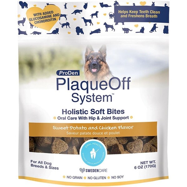 Proden Plaqueoff Hip Plaqueoff Bites for Dogs - 6 oz - 793888988842