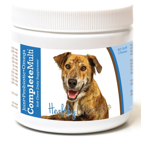 Healthy Breeds Plott All in One Multivitamin Soft Chew, 60PK - 192959008720
