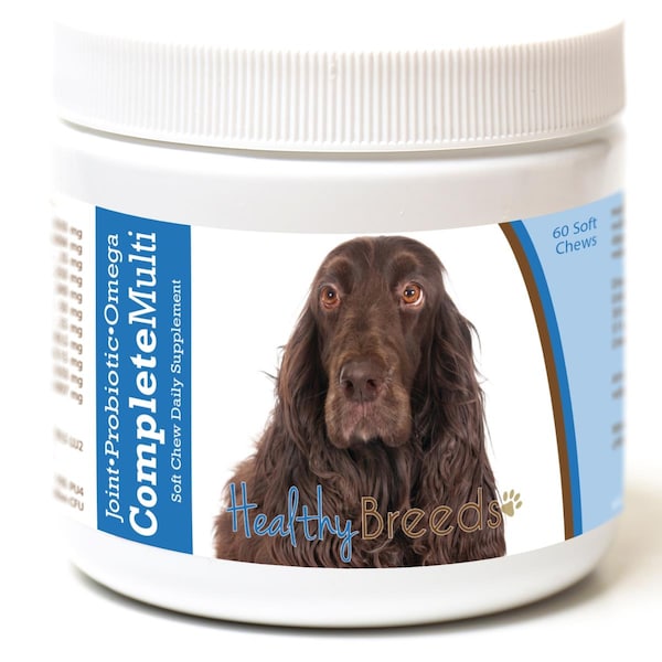 Healthy Breeds Field Spaniel All in One Multivitamin Soft Chew, 60PK - 192959008010
