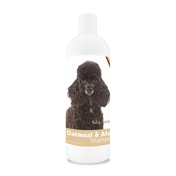 Healthy Breeds 16 oz Poodle Oatmeal Shampoo with Aloe - 840235112181