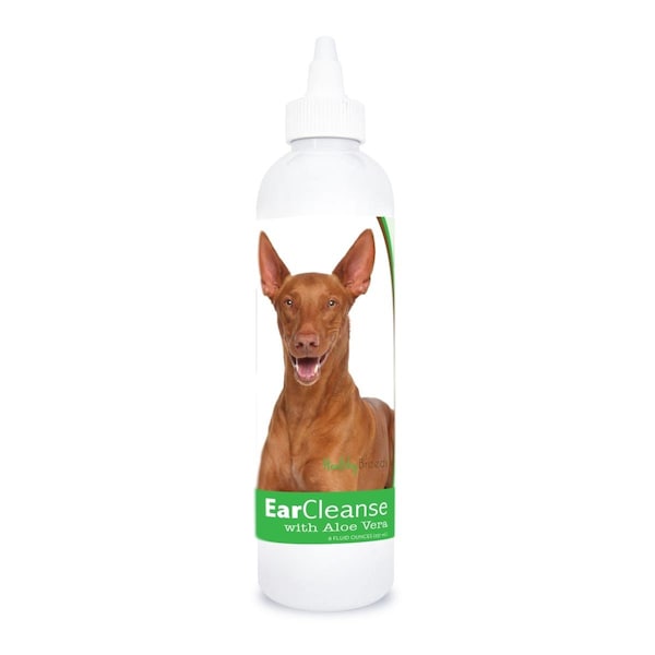 Healthy Breeds 8 oz Pharaoh Hound Ear Cleanse with Aloe Vera Cucumber Melon - 840235197713