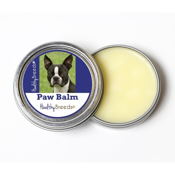 Pamperedpets 2 oz Boston Terrier Dog Paw Balm - PA3491400