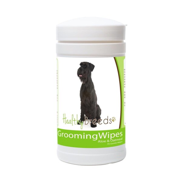 Healthy Breeds Giant Schnauzer Grooming Wipes - 840235150794