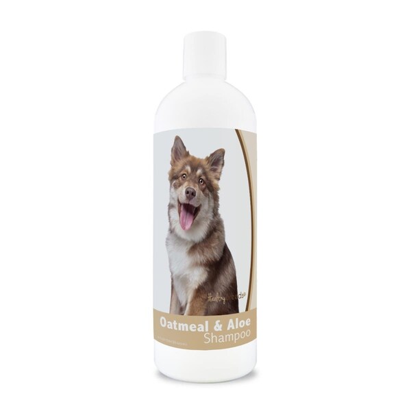Healthy Breeds 16 oz Finnish Lapphund Oatmeal Shampoo with Aloe - 840235172932