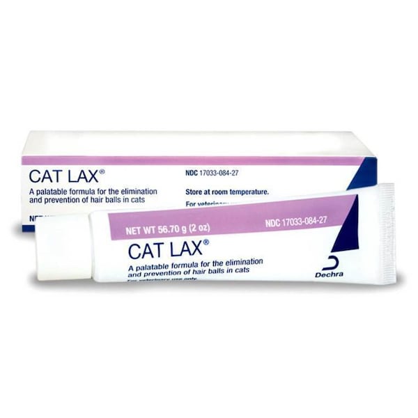 Cat Lax Dechra, Eliminate and Prevent Hairballs, For Cats, 2oz - 7451