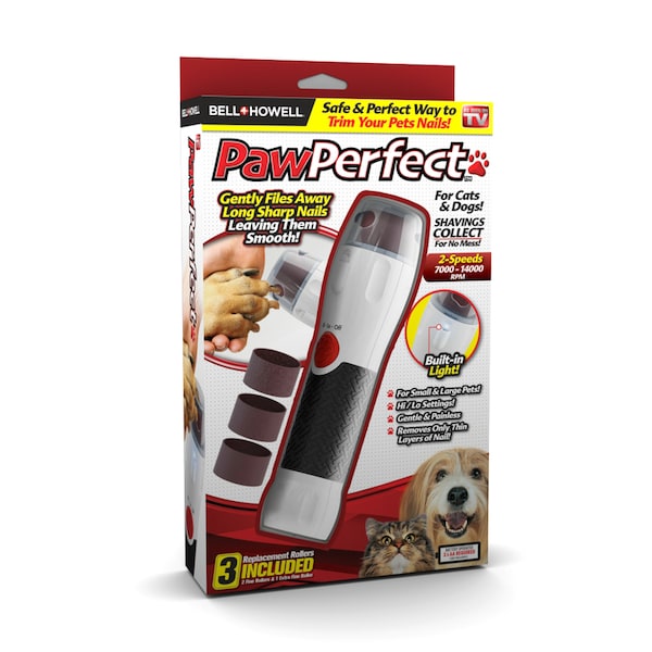 Bell + Howell Bell & Howell Paw Perfect White Cat/Dog Nail Trimmer - 2337