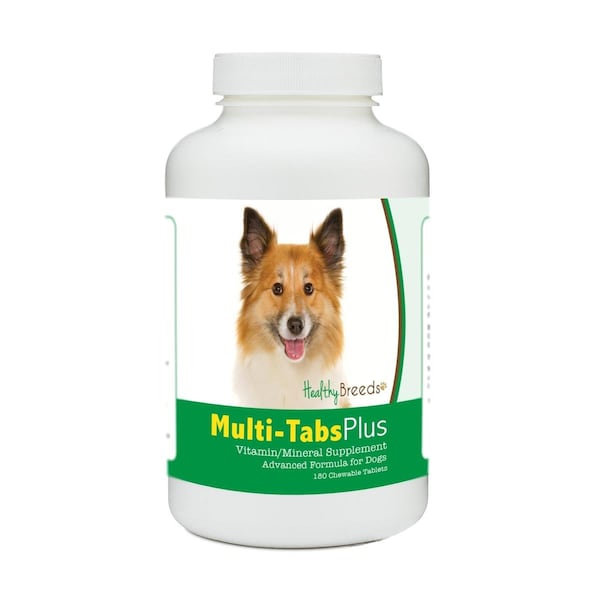 Healthy Breeds Icelandic Sheepdog Multi-Tabs Plus Chewable Tablets, 180PK - 840235172222