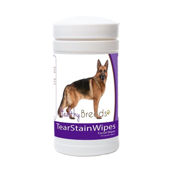 Pamperedpets German Shepherd Tear Stain Wipes - PA3487158