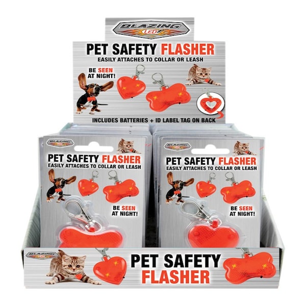 Blazing Ledz Blazing LEDz Pet Safety Flasher 1 pk - 900233