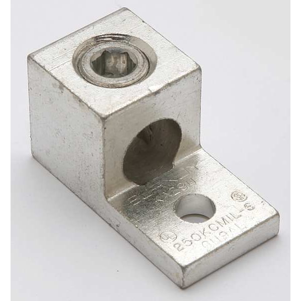 Burndy Mechanical Conn, Lug, 250 kcmil to 6 AWG - KA29U