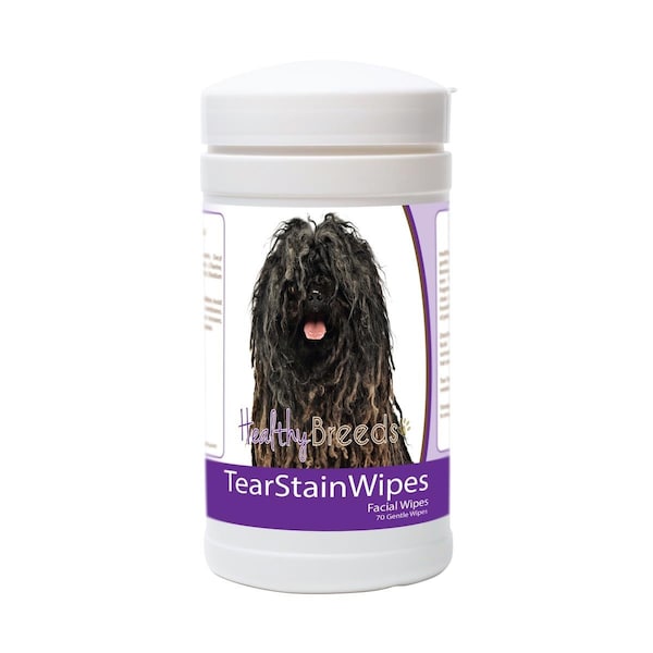 Healthy Breeds Pulik Tear Stain Wipes - 70 Count, 70PK - 840235174011